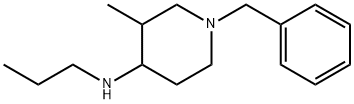 (3R,4R)-1-Benzyl-3-Methyl-N-propylpiperidin-4-aMine Struktur