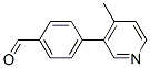 4-(4-Methylpyridin-3-yl)benzaldehyde Struktur