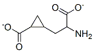 2-amino-4,5-methanoadipate Struktur