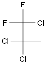 Trichlorodifluoropropane Struktur