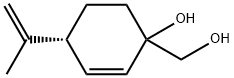 (4R)-1-Hydroxy-4-(1-methylethenyl)-2-cyclohexene-1-methanol Struktur