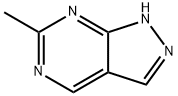 6-methyl-1H-pyrazolo[3,4-d]pyrimidine Struktur