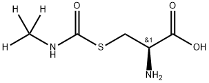 S-(N-Methyl-d3-carbamoyl)-L-cysteine Struktur