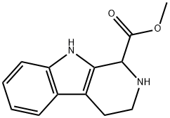 2,3,4,9-TETRAHYDRO-1H-BETA-CARBOLINE-1-CARBOXYLIC ACID METHYL ESTER Struktur