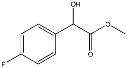 2-(4-氟苯基)-2-羥基乙酸甲酯, 127709-19-7, 結構式