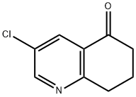 3-Chloro-7,8-dihydroquinolin-5(6H)-one Struktur