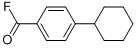 Benzoyl fluoride, 4-cyclohexyl- (9CI) Struktur