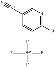 2-Chloro-5-pyridinediazonium tetrafluoroborate Struktur