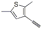 Thiophene, 3-ethynyl-2,5-dimethyl- (9CI) Struktur