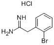 2-(2-Bromophenyl)ethanimidamide  hydrochloride Struktur