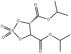 DIISOPROPYL(4S,5S)1,3,2-DIOXATHIOLANE4,5 -DICA.LA.2,2-DIOXIDE Struktur