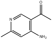 Ethanone,1-(4-amino-6-methyl-3-pyridinyl)- Struktur