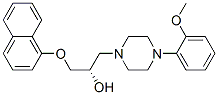 S-(-)-Naftopidil Struktur