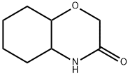 Hexahydro-2H-benzo[b][1,4]oxazin-3(4H)-one Struktur