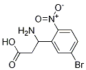 3-AMino-3-(5-broMo-2-nitro-phenyl)-propionic acid Struktur