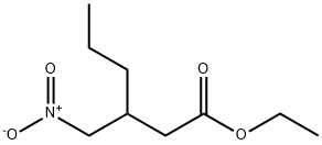 ethyl 3-(nitromethyl)hexanoate Struktur