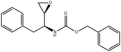 (2S,3S)-1,2-Epoxy-3-(Cbz-amino)-4-phenylbutane Struktur