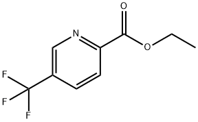 2-Pyridinecarboxylic  acid,5-(trifluoromethyl)-,ethyl  ester Struktur