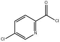 2-Pyridinecarbonyl chloride, 5-chloro- (9CI) Struktur