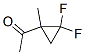 Ethanone, 1-(2,2-difluoro-1-methylcyclopropyl)- (9CI) Struktur