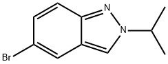 5-Bromo-2-isopropyl-2H-indazole Struktur