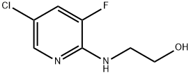 2-(5-Chloro-3-fluoropyridin-2-ylamino)ethanol Struktur