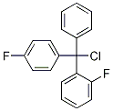 1-[Chloro(4-fluorophenyl)phenylMethyl]-2-fluorobenzene Struktur