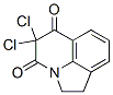 4H-Pyrrolo[3,2,1-ij]quinoline-4,6(5H)-dione,  5,5-dichloro-1,2-dihydro- Struktur