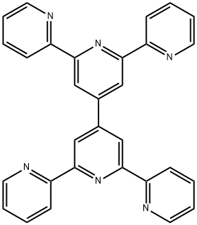 6',6''-BIS(2-PYRIDYL)-2,2':4',4'':2'',2'''-QUATERPYRIDINE Struktur