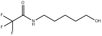 5-(TRIFLUOROACETYLAMINO)-1-PENTANOL Struktur