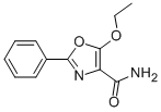 5-ETHOXY-2-PHENYLOXAZOLE-4-CARBOXAMIDE Struktur