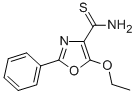 5-Ethoxy-2-phenyloxazole-4-carbothioamide Struktur