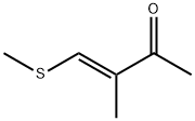 3-Buten-2-one, 3-methyl-4-(methylthio)-, (E)- (9CI) Struktur