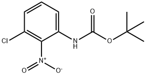 tert-Butyl (3-chloro-2-nitrophenyl)carbaMate Struktur