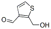 3-Thiophenecarboxaldehyde, 2-(hydroxymethyl)- (9CI) Struktur