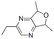 Furo[3,4-b]pyrazine, 2-ethyl-5,7-dihydro-5,7-dimethyl- (9CI) Struktur