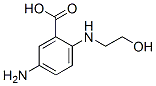 Benzoic acid, 5-amino-2-[(2-hydroxyethyl)amino]- (9CI) Struktur