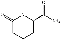 2-Piperidinecarboxamide,6-oxo-,(S)-(9CI) Struktur