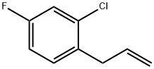 3-(2-CHLORO-4-FLUOROPHENYL)-1-PROPENE Struktur