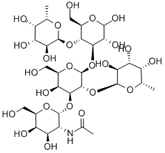 A-LE(B)-PENTASACCHARIDE Struktur