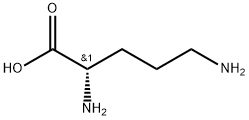 L-ORNITHINE-[2,3-3H] Struktur