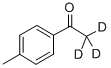 4'-METHYLACETO-D3-PHENONE Struktur