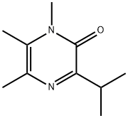 2(1H)-Pyrazinone,1,5,6-trimethyl-3-(1-methylethyl)-(9CI) Struktur