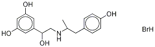 Fenoterol-d6 Hydrobromide Struktur