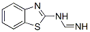 Methanimidamide, N-2-benzothiazolyl- (9CI) Struktur