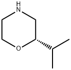 Morpholine, 2-(1-Methylethyl)-, (2S)- Struktur