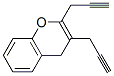 Dipropargyl chromene Struktur