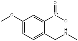 4-Methoxy-N-Methyl-2-nitrobenzylaMine, 96% Struktur