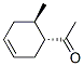 Ethanone, 1-(6-methyl-3-cyclohexen-1-yl)-, (1R-trans)- (9CI) Struktur