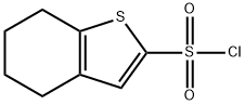 Benzo[b]thiophene-2-sulfonyl chloride, 4,5,6,7-tetrahydro- (9CI) Struktur